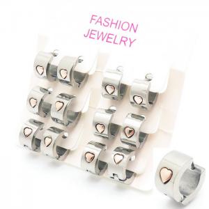 Stainless Steel Stone&Crystal Earring - KE105241-KYL