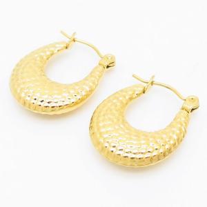 SS Gold-Plating Earring - KE105388-LM