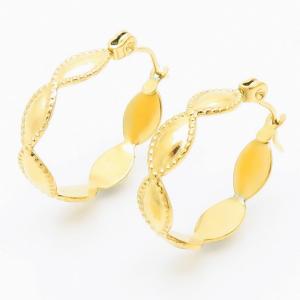 SS Gold-Plating Earring - KE105423-LM