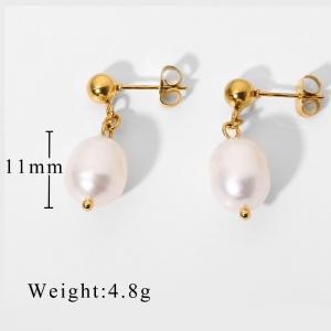 Fashion personality pearl earrings - KE106219-WGJD