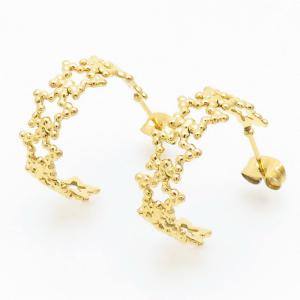 SS Gold-Plating Earring - KE108135-LM