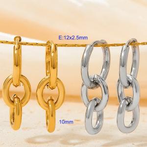 Stainless Steel Earring - KE108996-Z