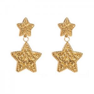 SS Gold-Plating Earring - KE111508-WGHH