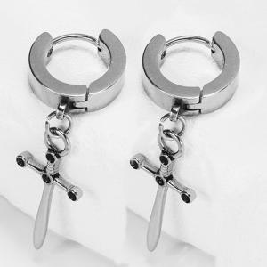 Stainless Steel Earring - KE111521-WGLN