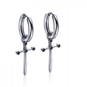 Stainless Steel Earring - KE111525-WGLN