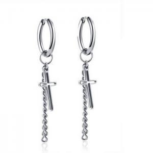 Stainless Steel Earring - KE111526-WGLN