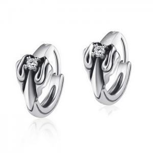 Stainless Steel Earring - KE111529-WGLN