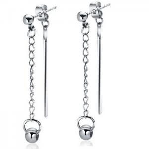 Stainless Steel Earring - KE111537-WGLN