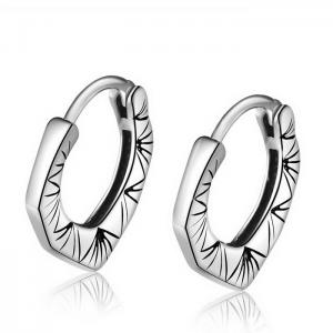 Stainless Steel Earring - KE111544-WGLN