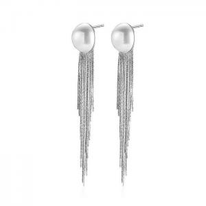 Stainless Steel Earring - KE111553-WGLN