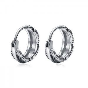 Stainless Steel Earring - KE111558-WGLN