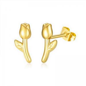 SS Gold-Plating Earring - KE112027-PA
