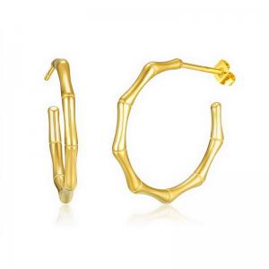 SS Gold-Plating Earring - KE112029-PA