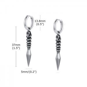 Stainless Steel Earring - KE112122-WGSF