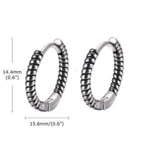 Stainless Steel Earring - KE112132-WGSF