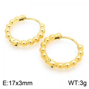 SS Gold-Plating Earring - KE113906-KFC