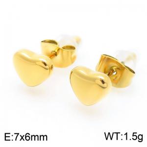 SS Gold-Plating Earring - KE113915-KFC