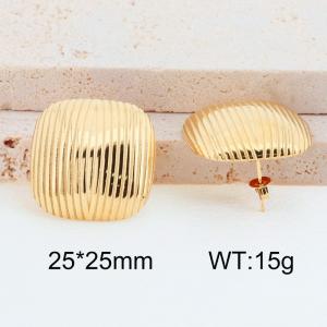 SS Gold-Plating Earring - KE114432-MI