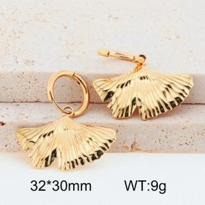 SS Gold-Plating Earring - KE114441-MI