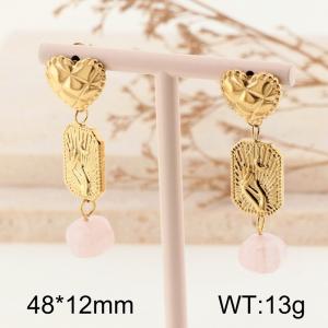 SS Gold-Plating Earring - KE114653-FA