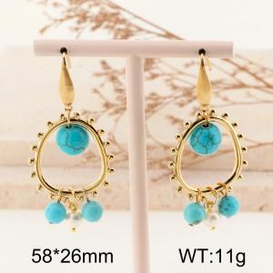 SS Gold-Plating Earring - KE114654-FA