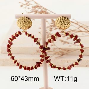 SS Gold-Plating Earring - KE114658-FA