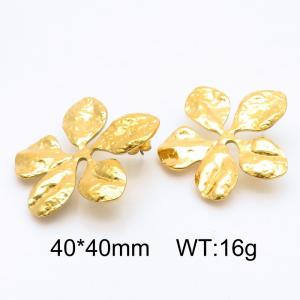 SS Gold-Plating Earring - KE115111-SP