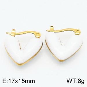 SS Gold-Plating Earring - KE115498-SP