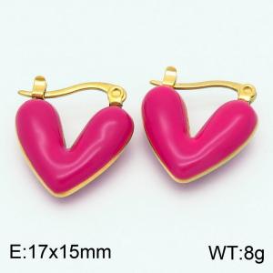 SS Gold-Plating Earring - KE115499-SP