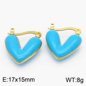 SS Gold-Plating Earring - KE115500-SP