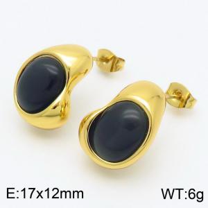SS Gold-Plating Earring - KE115503-SP