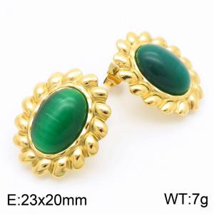 SS Gold-Plating Earring - KE115518-SP