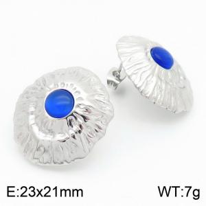 Stainless Steel Earring - KE115522-SP