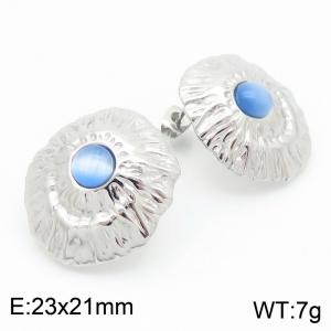 Stainless Steel Earring - KE115524-SP