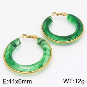 SS Gold-Plating Earring - KE115533-SP