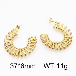 SS Gold-Plating Earring - KE115642-TLA