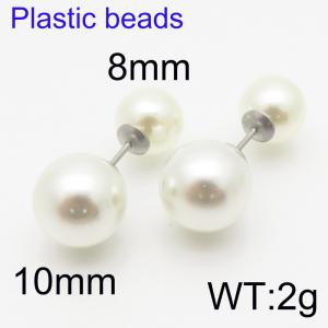 Plastic Earrings - KE115647-TLS