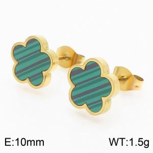 SS Gold-Plating Earring - KE115657-HM