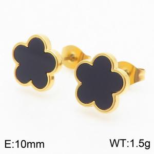 SS Gold-Plating Earring - KE115659-HM