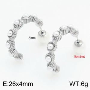 Stainless Steel Earring - KE115664-Z