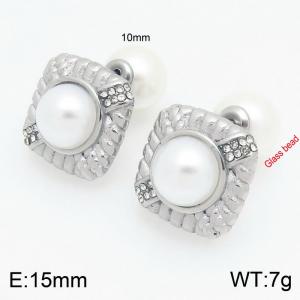 Stainless Steel Earring - KE115672-Z