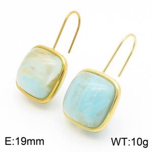 SS Gold-Plating Earring - KE115705-SP