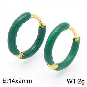 SS Gold-Plating Earring - KE115732-SP