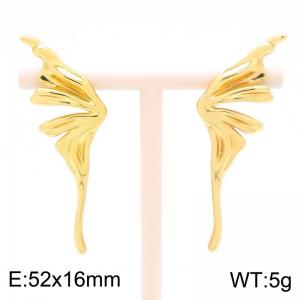 SS Gold-Plating Earring - KE115740-SP