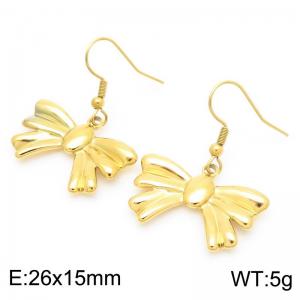 SS Gold-Plating Earring - KE115755-SP