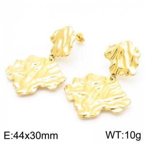 SS Gold-Plating Earring - KE115757-SP