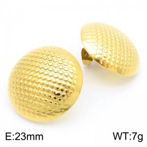 SS Gold-Plating Earring - KE115765-SP