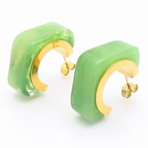 SS Gold-Plating Earring - KE116378-SP