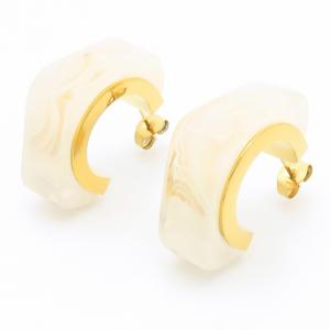 SS Gold-Plating Earring - KE116380-SP