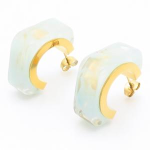 SS Gold-Plating Earring - KE116381-SP